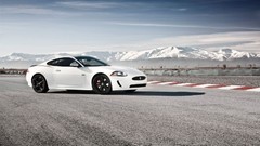 Black cars jaguar vehicles sports cars Jaguar XKR Jaguar XKR 