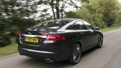 Black cars Jaguar XF
