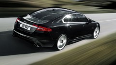 Black cars Jaguar XFR