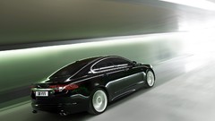 Black cars Jaguar XFR