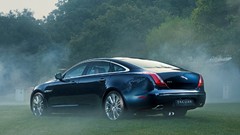 Black cars Jaguar XJ
