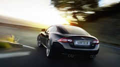 Black cars Jaguar XK