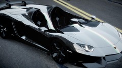 Black cars Lamborghini exotic Lamborghini-Aventador Aventador J