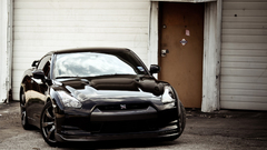 Black cars Nissan Nissan