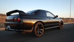 Black cars Nissan sunlight vehicles JDM Japanese domestic 