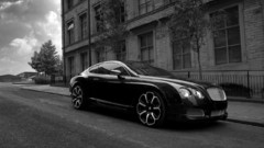 Black cars project Bentley