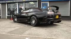 Black cars Toyota vehicles