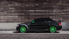 Black cars tuned BMW 135i