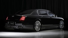 Black cars vehicles bison Bentley Continental Bentley 