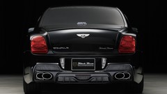 Black cars vehicles bison Bentley Continental Bentley 