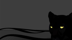 Black Cat minimalistic artwork
