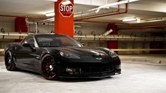Black Corvette Chevrolet Corvette Z06