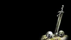 Black dark berserk Swords