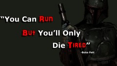 Black dark red white Guns star wars military boba fett Quotes 