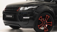 Black front Range Rover startech Range Rover Evoque