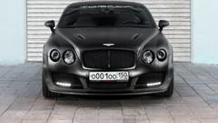 Black front view bentley continental gt Bentley Continental 
