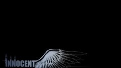 Black innocent black background