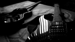 Black instruments guitars