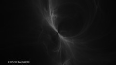 Black Linux debian CrunchBang