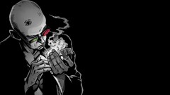 Black Men smoke Cigarettes transmetropolitan spider jerusalem 