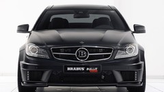 Black Mercedes-Benz Coupé Brabus Bullit