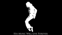 Black Michael Jackson king of pop minimalistic