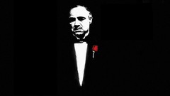 Black Movies The Godfather Actors marlon brando minimalistic
