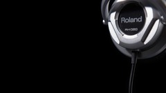 Black Music Techno headphones DJ Audio roland artistic