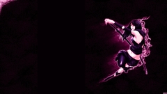 Black ninja purple dark