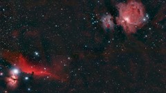 Black outer space Stars