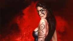 Black red game Vampires tattoos video video games bloodlines 