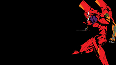 Black red neon genesis