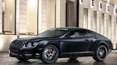 Black roadster Britain muscle cars bentley continental gt 