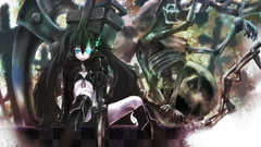 Black rock shooter skeletons