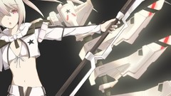 Black rock shooter White