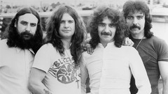 Black sabbath ozzy osbourne grayscale music bands