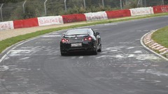 Black track cars turn Nissan back view vehicles nissan gtr 