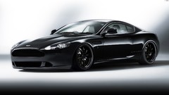 Black tuning cars Aston Martin devil vehicles aston martin db9 