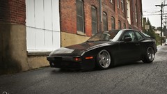 Black tuning cars Drift porche JDM Japanese domestic market