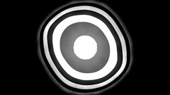 Black white circles monochrome stripes Capacity Crew