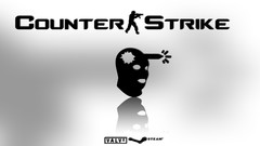 Black white PC strike source counter steam counter-strike video 
