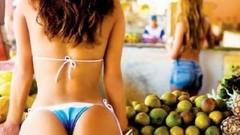 Black white woman ass blondes brunettes tights bikini topless 