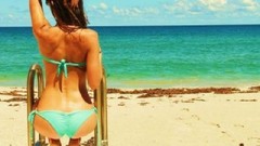 Black white woman ass blondes brunettes tights bikini topless 