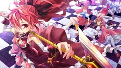 Blade Anime anime girls mahou shoujo madoka magica card captor 