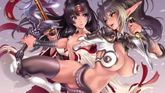 Blade Anime queen anime girls tomoe echidna