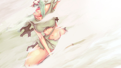 Bleach green hair Espada