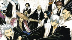 Bleach ichimaru gin aizen sousuke tousen kaname Captains 