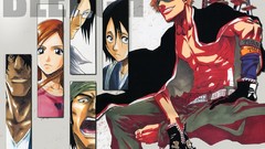 Bleach kurosaki ichigo inoue orihime Yasutora Sado Ishida Uryuu 