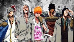 Bleach kurosaki ichigo Yasutora Sado Abarai Renji Ishida Uryuu 