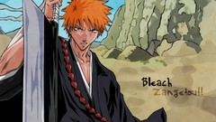 Bleach kurosaki ichigo zangetsu
